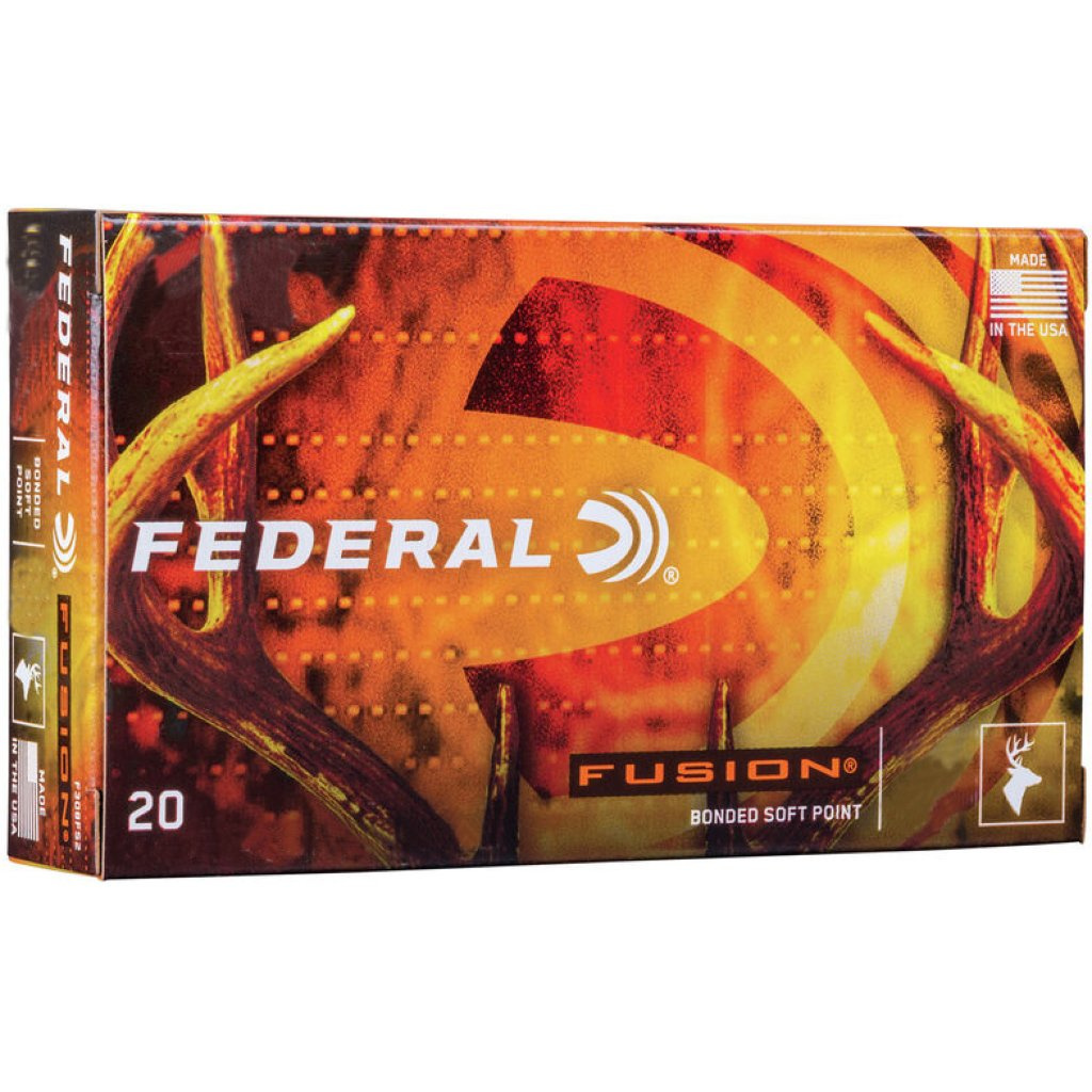 AMMO 308 WIN 150GR FEDERAL FUSION (20)