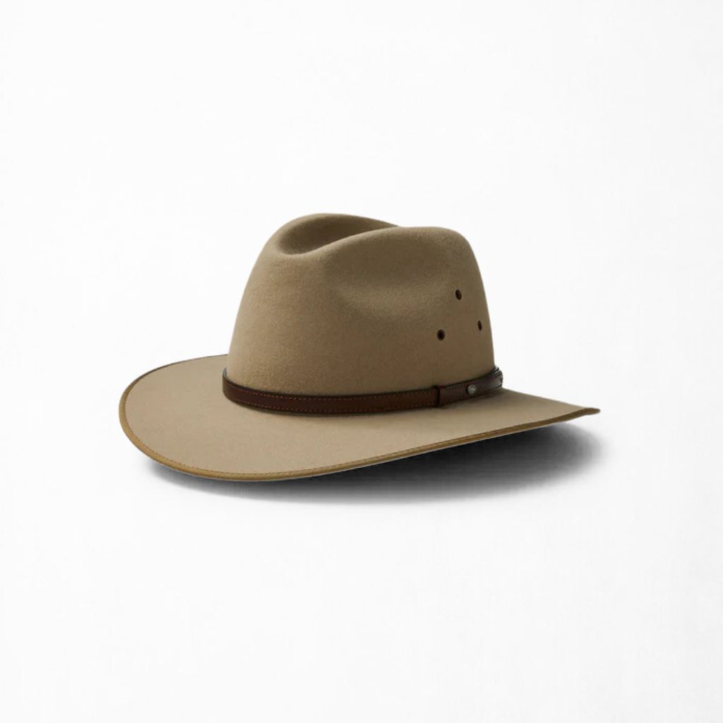AKUBRA HAT COOBER PEDY SANTONE FAWN