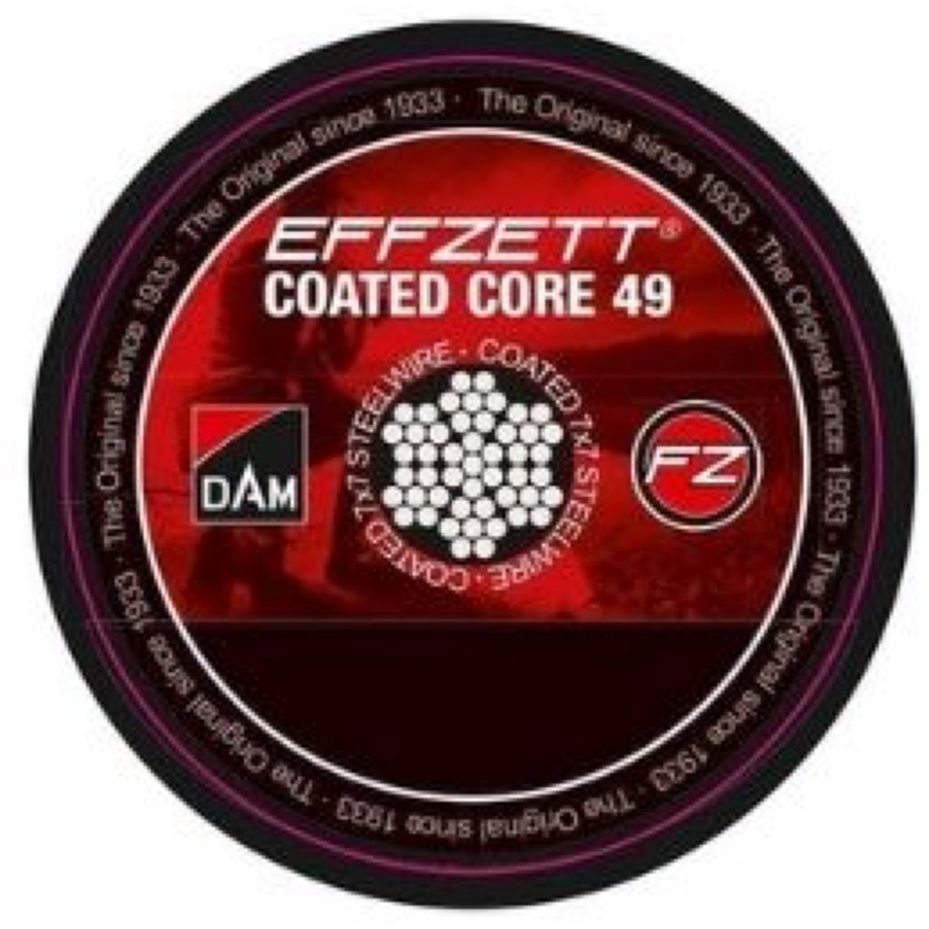 DAM COATED CORE49 STEELTRACE 10M 16KG BROWN
